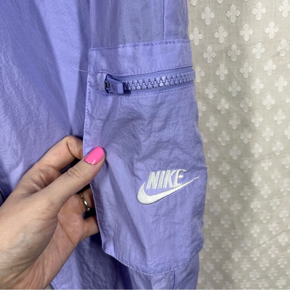 Nike Light Purple Windbreaker‎ Cargo Jogger Pants - Picture 2 of 7